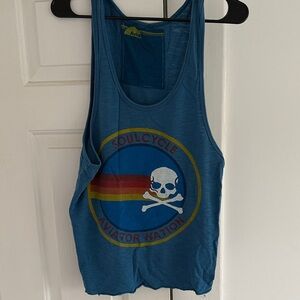 Aviator Nation Blue Soulcycle Muscle Tee